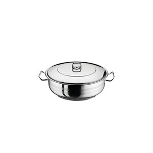  HAS CEVHER ARIAN GASTRO 18/10 PASLANMAZ ÇELİK KARNIYARIK TENCERE 38x15cm