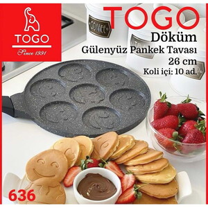  TOGO DÖKÜM GÜLENYÜZ PANKEK TAVASI 26cm