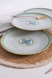 RUBİ PORSELEN DUBAİ 6'LI SERVİS TABAĞI