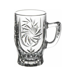 PAŞABAHÇE ELMAS KULPLU 6\'LI ÇAY BARDAĞI