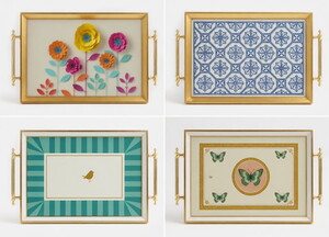 MENBA CHEFSTAR BÜYÜK DESENLİ TEPSİ 