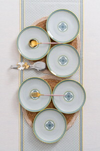 RUBİ PORSELEN DUBAİ 6'LI PASTA TABAĞI