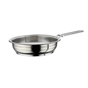  HAS CEVHER ARIAN GASTRO 18/10 PASLANMAZ ÇELİK KAPAKSIZ KULPLU TAVA 26cm