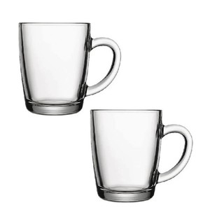 PAŞABAHÇE 1117541-55531 RECYCLED BASIC 2Lİ YEŞİL KULPLU BARDAK