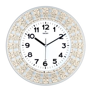 GALAXY DUVAR SAATİ BEYAZ