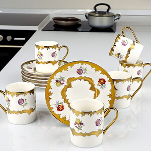 KOSOVA ELVİS 6'LI KAHVE FİNCAN TAKIMI 90cc