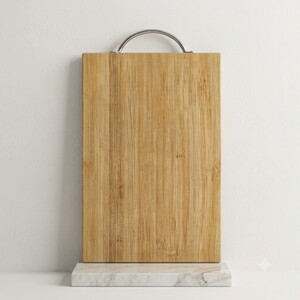 KRD HOME BAMBOO BIÇAKLI KESİM TAHTASI