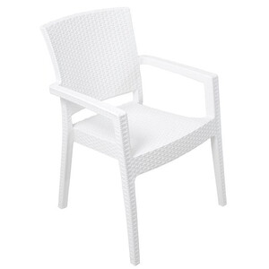 SAĞLAM MANDELLA ZEUS BEYAZ RATTAN KOLTUK