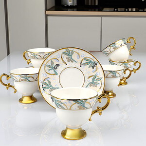 KOSOVA ADRİAN 6'LI AYAKLI KAHVE FİNCAN TAKIMI