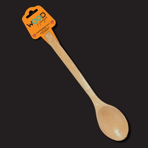 WOOD HORİZON 27cm CİLALI KAŞIK