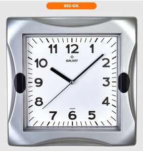 GALAXY GRİ DUVAR SAATİ