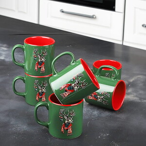 KOSOVA ÇİFT RENK PLATİN YILBAŞI SİLİNDİRİK KUPA 10cm