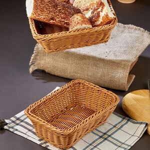  COOKER HASIR DİKDÖRTGEN EKMEK SEPETİ
