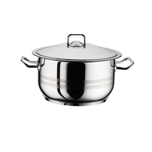  HAS CEVHER ARIAN GASTRO ÇELİK TENCERE 28x18cm 11.5 lt