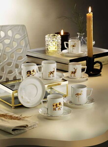 OLİKA MİRA ANİMALS 6 KİŞİLİK FİNCAN TAKIMI