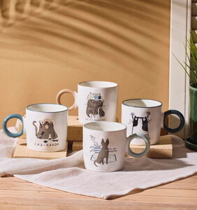 PEROTTİ ANİMALS PORSELEN KUPA 285ml