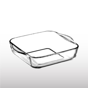 BORART TEKLİ KÜÇÜK SADE KARE TEPSİ