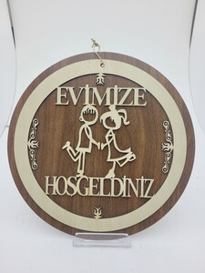 AHŞAP DEKORATİF KAPI SÜSÜ