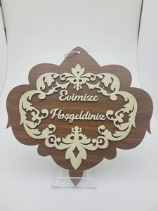  AHŞAP DEKORATİF KAPI SÜSÜ