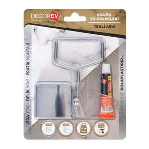 DECOREV KROM TEKLİ METAL ASKI