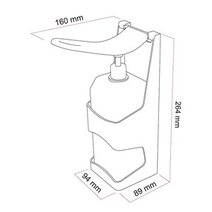  FLOSOFT F295 EL DEZENFEKTAN APARATI 1000 ML