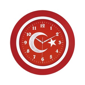 GALAXY BAYRAK MODEL DUVAR SAATİ