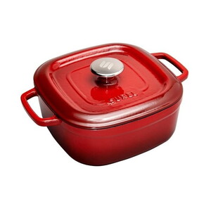 SÜREL DÖKÜM KARE TENCERE DEGRADE KIRMIZI 24cm