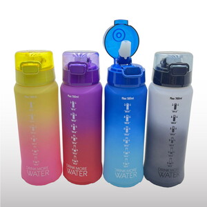  TUFFEX SOLO SOFT TOUCH ÇİFT RENK PİPETLİ MATARA 700ml