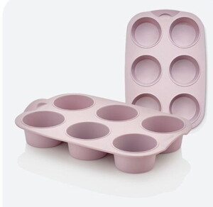 CKM SİLİKON 6'LI TEPSİ MUFFİN KEK KALIBI