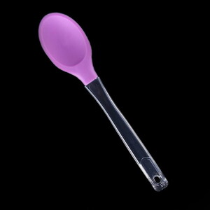 CKM SİLİKON ŞEFFAF SAPLI KAŞIK