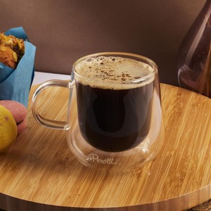 PEROTTİ DOUBLE WALL 280ml CAM KUPA TEKLİ