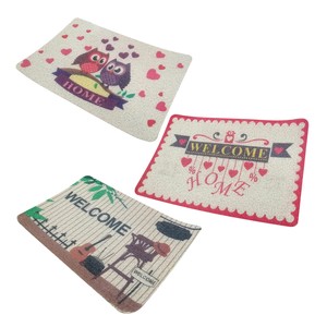  SERMAT PRINT DESENLİ KIVIRCIK PASPAS 40x60cm