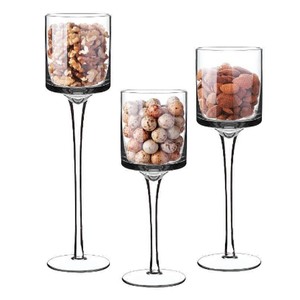 PEROTTİ CARLOTTA 3\'LÜ CAM SUNUMLUK