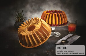 RSS DÖKÜM KESKİN KEK KALIBI 26cm