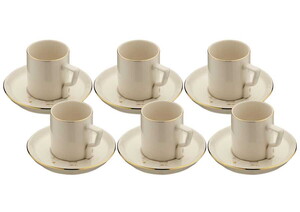  OLİKA MİRA GOLD 6 KİŞİLİK FİNCAN TAKIMI