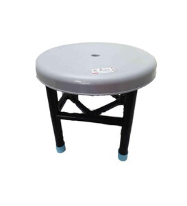 ZAMBAK YUVARLAK BANYO TABURESİ