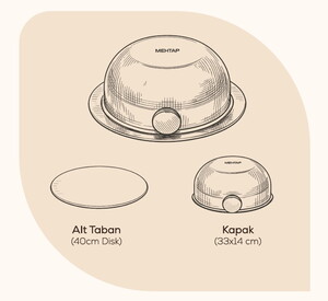  MEHTAP BAKEBALL EKMEK PİŞİRME ÜRÜNÜ