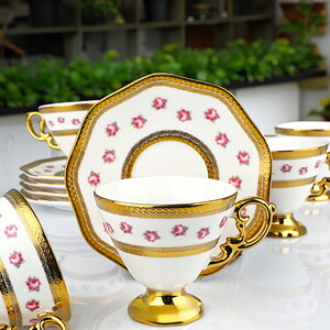 KOSOVA VİCTORİA 6'LI AYAKLI FİNCAN TAKIMI