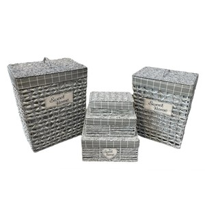 SEVER DEKORATİF 5\'Lİ ÇAMAŞIR SEPETİ