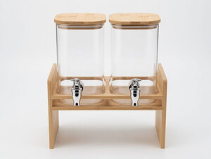 COOKER 2'Lİ BOROSİLİKAT CAM SEBİL