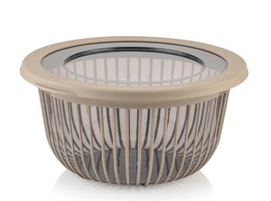  FOLY LİFE POLY LİNE YUVARLAK SAKLAMA KABI SETİ 5LT