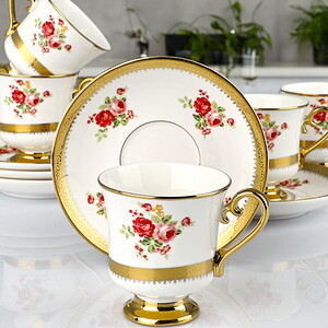 KOSOVA MAİSİE 6'LI AYAKLI FİNCAN TAKIMI