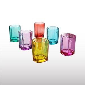  SİGMA GLASS 6'LI ASUDE RENKLİ KAHVE YANI BARDAK