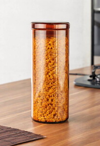 COOKER YUVARLAK BOROSİLİKAT CAM KAVANOZ 1,8 LT