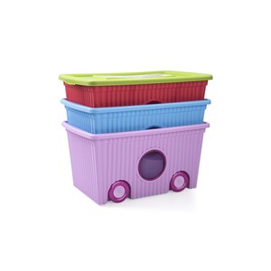  TRENDY TEKERLEKLİ OYUNCAK KUTUSU 60 LT.