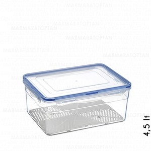  BURSEV FOLLOW ME SIZDIRMAZ DİKDÖRTGEN SAKLAMA KABI NO:7 4,5 LT.