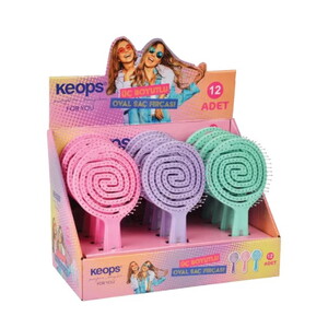  KEOPS ÜÇ BOYUTLU OVAL SAÇ FIRÇASI