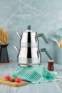 COOKER EVEREST YEŞİL AİLE ÇAYDANLIK