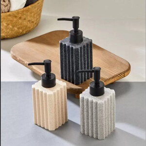  COOKER KERAMİKA DİKDÖRTGEN ÇİZGİLİ SIVI SABUNLUK
