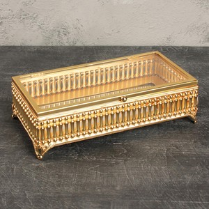 LEİLA ZARİF DİKDÖRTGEN KÜÇÜK SANDIK 23x11x6